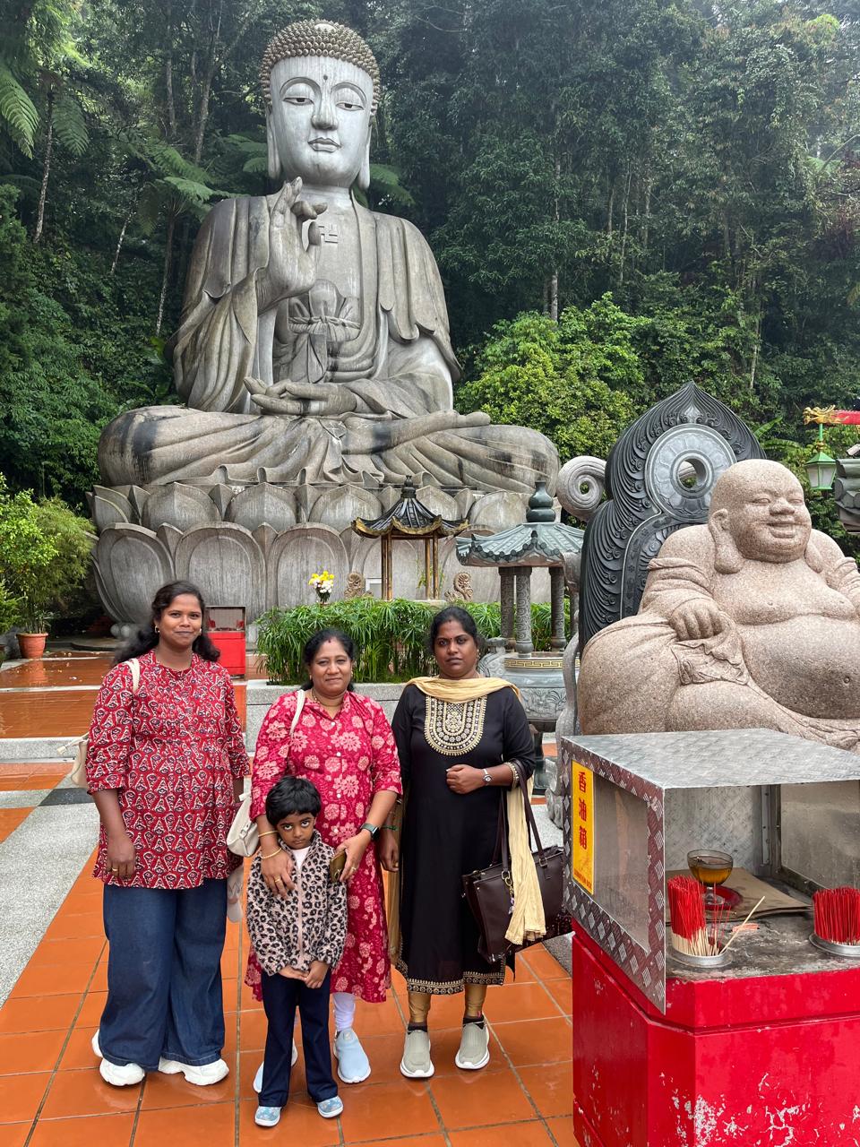 Traveler moment from MK Tours journey